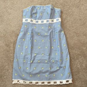 Lilly Pulitzer strapless dress